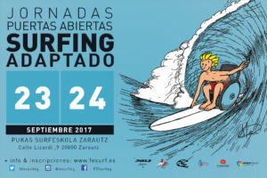 [COMPLETAR INSCRIPCIÓN] Jornadas de puertas abiertas de Surfing Adaptado en Zarautz -23 y 24 de septiembre de 2017-