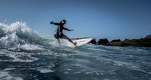 Claudia Prieto, una evolución imparable en el surfing gallego