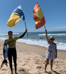 Gran papel de los españoles desplazados a Portugal al mundial de bodyboard