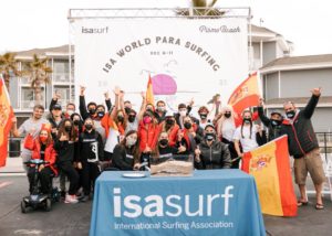 Debut de la selección nacional de surfing adaptado en el ISA World Para Surfing Championship 2021