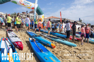 El Circuito Catalán de SUP arranca con la primera prueba en tierras badalonesas