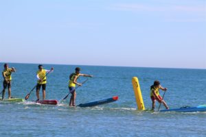 La Playa de Muchavista acogerá la primera prueba de velocidad de SUP en mar de la distancia de 500 metros