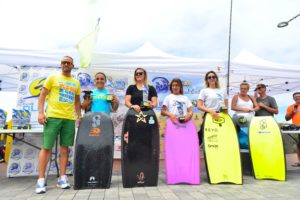 Ilenia Suárez y Jonathan Vega ganadores absolutos en el Arucas Oleaje Bodyboard Contest 2022