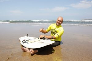 Celebrada la segunda prueba del novedoso circuito nacional de Surf Adaptado