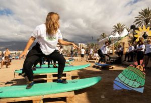 El 3 de septiembre llega una nueva edición del Iberdrola Surfing Day Femenino a la playa gallega de A Frouxeira