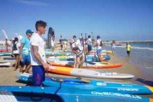 El pasado domingo día 4 de septiembre tuvo lugar la V edición Oliva Surf del circuito Mediterráneo Sup Race