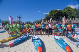 Baiona ha sido toda una resistencia para el SUP Race