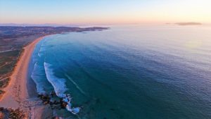 La playa de A Lanzada será el escenario de una nueva prueba del circuito nacional Fesurfing Júnior Series
