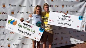Nadia Erostarbe y Rubén Vitoria se proclaman campeones de los circuitos nacionales la Liga Iberdrola y la Liga Fesurfing 2022