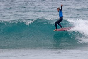 Aplazada la primera prueba del circuito nacional de longboard prevista para celebrarse en la playa de A Lanzada, Galicia