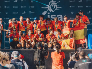 España subcampeona del mundo en los ISA World SUP & Paddleboard Championship 2023