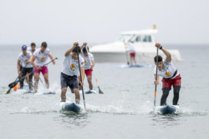 El SUP nacional presente en Galicia durante el Campeonato de España de Beach Race 2024