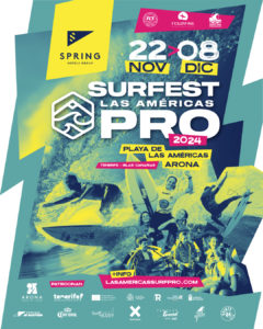 Todo preparado en Arona para la llegada del Spring Surfest Las Américas Pro 2024