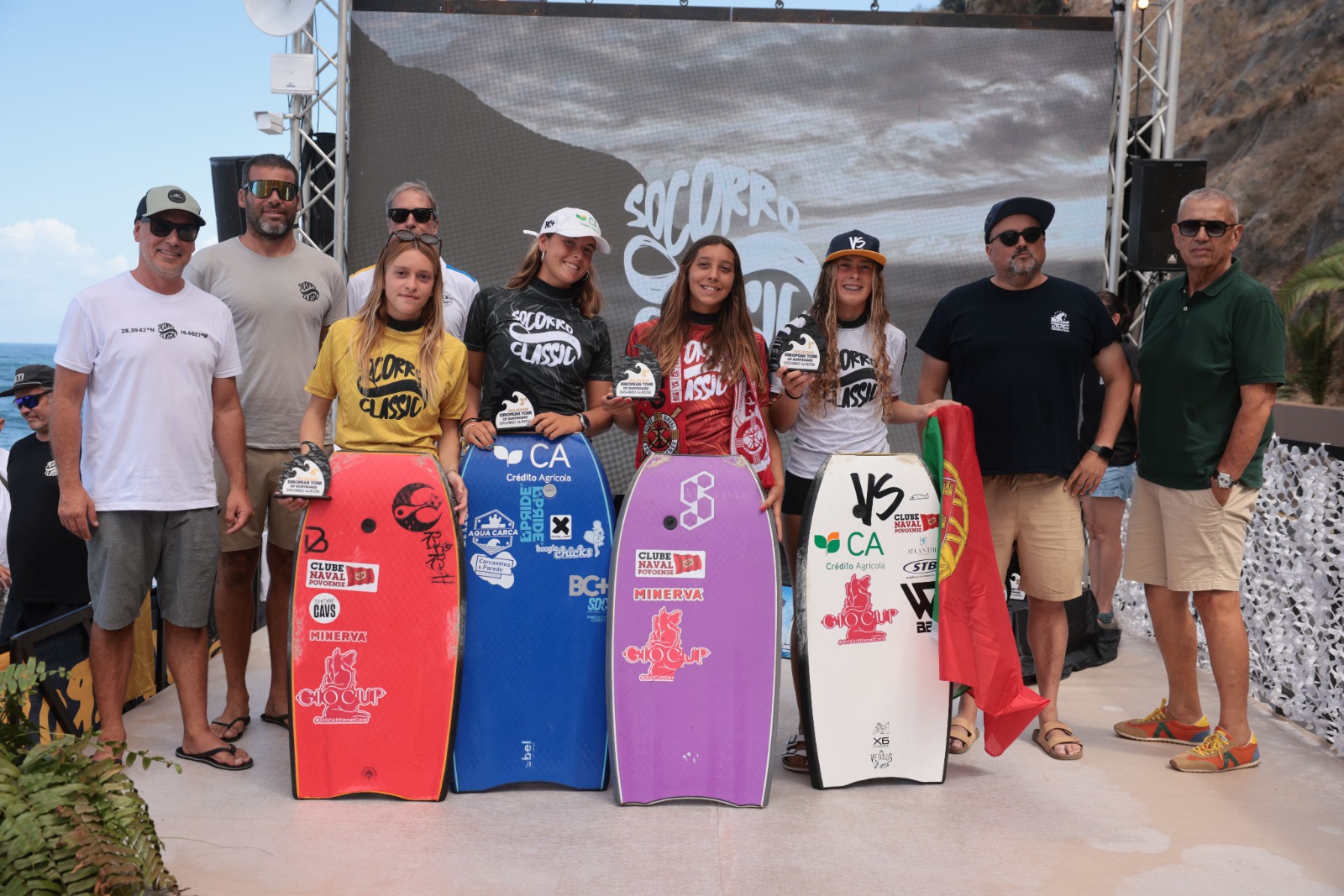 Podio Pro Junior Femenino del ETB Socorro Classic 2026